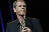 Le saxophoniste David Sanborn lors du 43ᵉ Montreux Jazz Festival, en Suisse, le 9 juillet 2009.