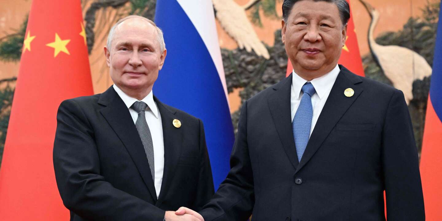 Vladimir Putin announced a “state visit” to China on Thursday, while the US diplomatic chief is in Ukraine.