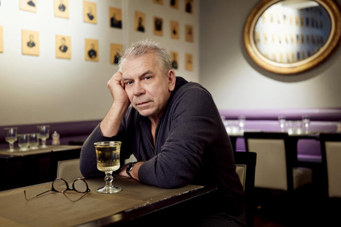 Philippe Torreton, au restaurant Fulvio, Paris 3ᵉ, le 7 mai 2024.