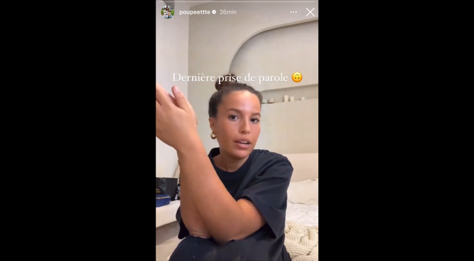 Poupette Kenza, dans une vidéo d’excuses publiées le 15 mai 2024 après ses propos polémiques. 