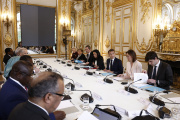 Meeting at the Clean Cooking Summit at the Elysée Palace, Paris, May 14, 2024.