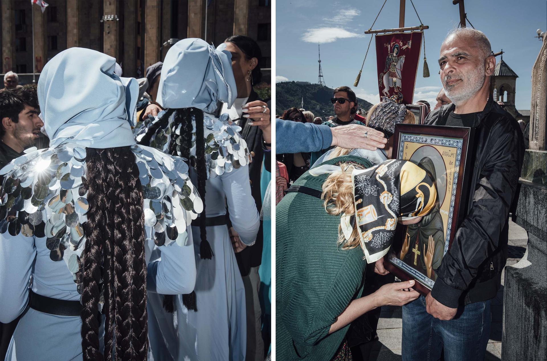 On "Family Purity Day" in Tbilisi, May 17, 2024.