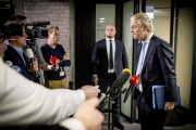 Le chef du parti néerlandais PVV, Geert Wilders, à La Haye, le 13 mai 2024.
