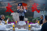 Tsai Ing-wen, présidente de Taïwan de 2016 à 2024, lors d’un événément officiel, sur l’île de Kinmen, à Taïwan, le 23 août  2023.  