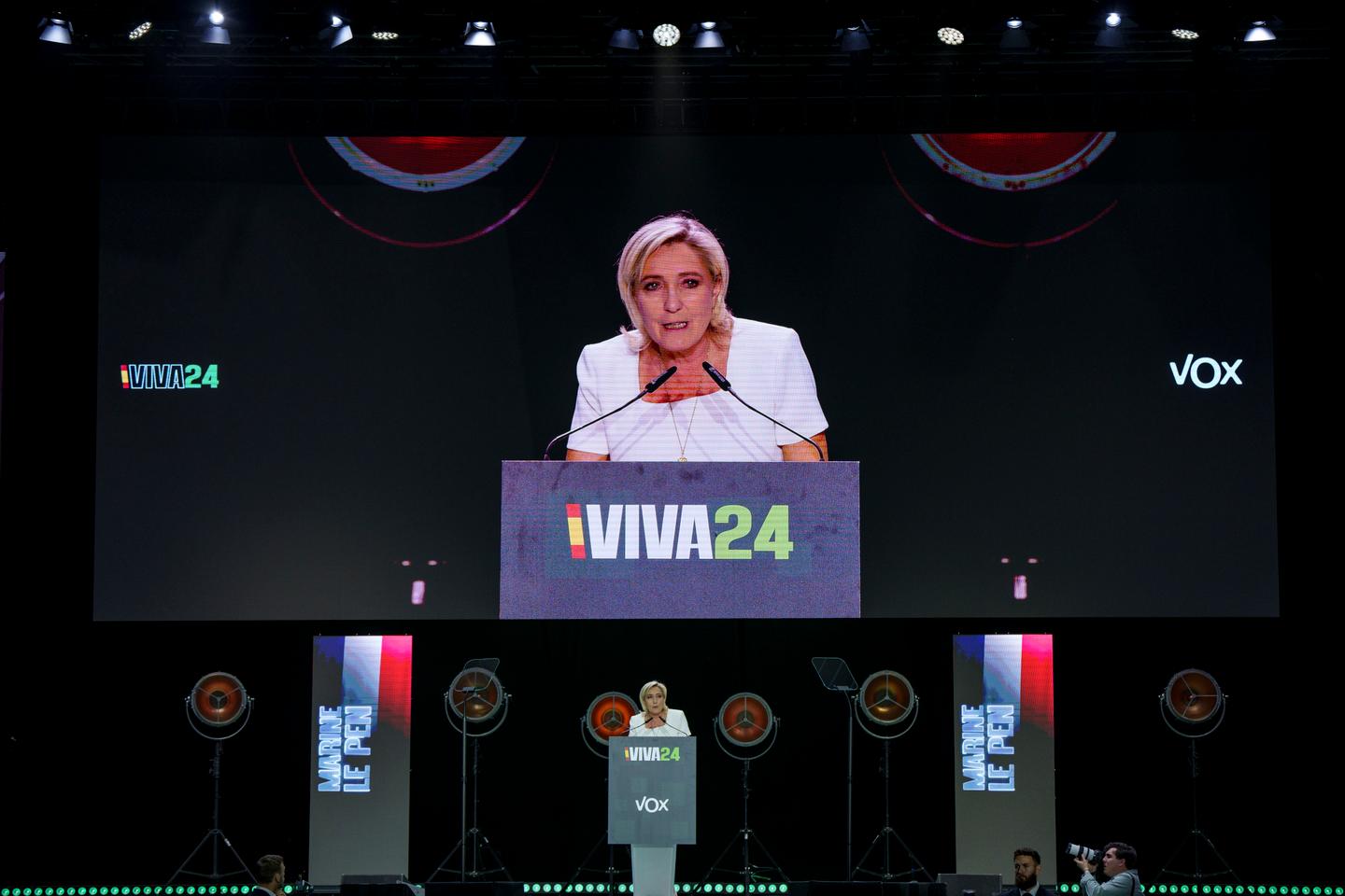 European elections: Le Pen officially breaks with German ally AfD