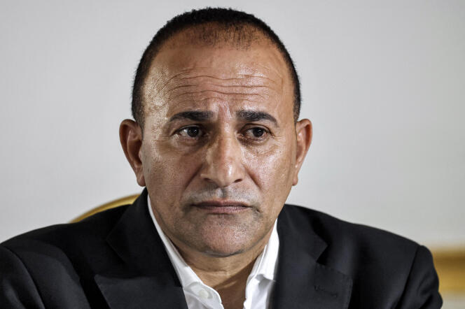L’homme d’affaires Ibrahim El-Argani, à El-Arich (Egypte), le 31 octobre 2023.
