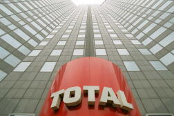 Total's headquarters in La Défense, France, in February 1996.