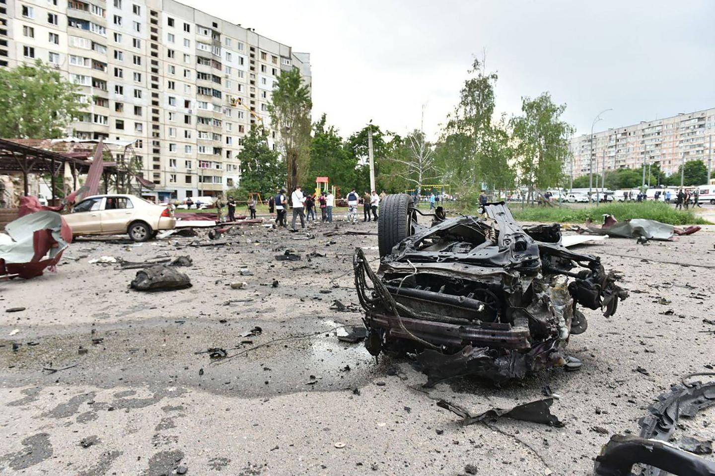 Thousands of people evacuated from Ukraine's Kharkiv region