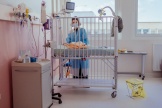 Dans le service pédiatrie de l’hôpital Necker-Enfants malades, à Paris, le 7 novembre 2023. 
