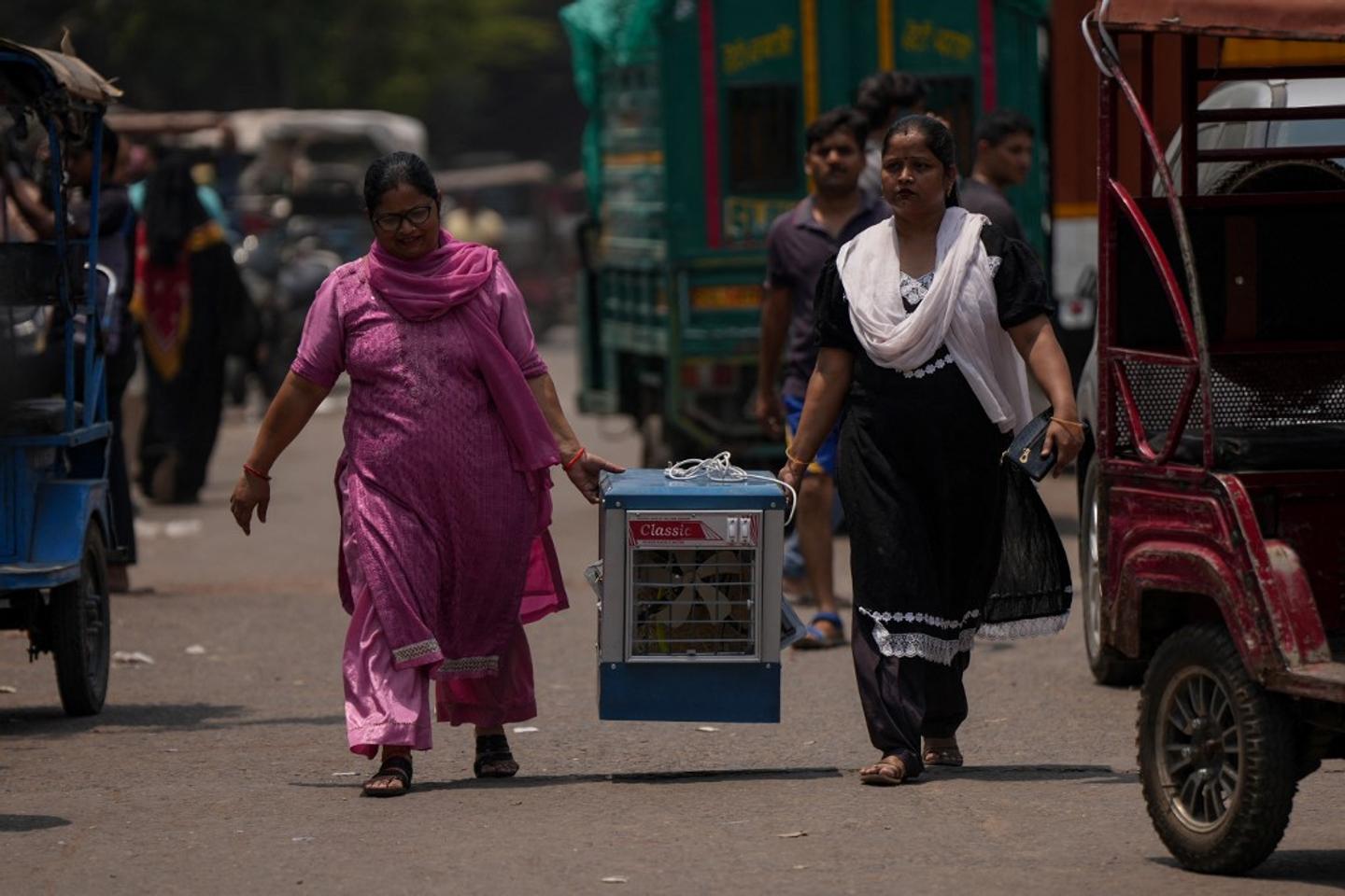 New Delhi crushed by severe heatwave: 'It's 40°C inside my house'