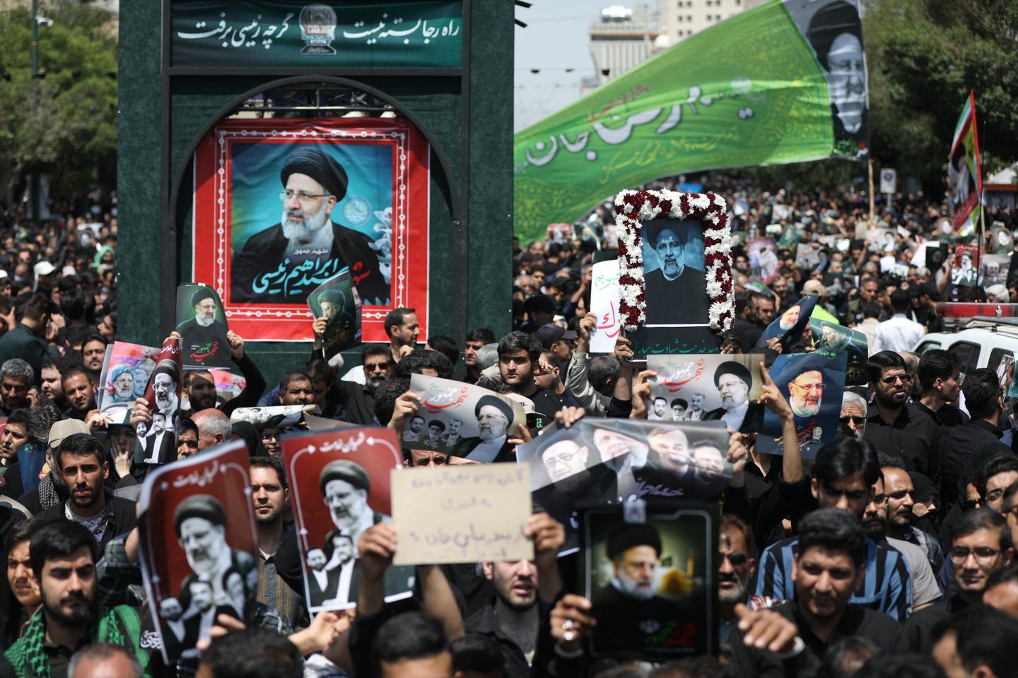 Iranian late president Raisi buried after dying in helicopter crash