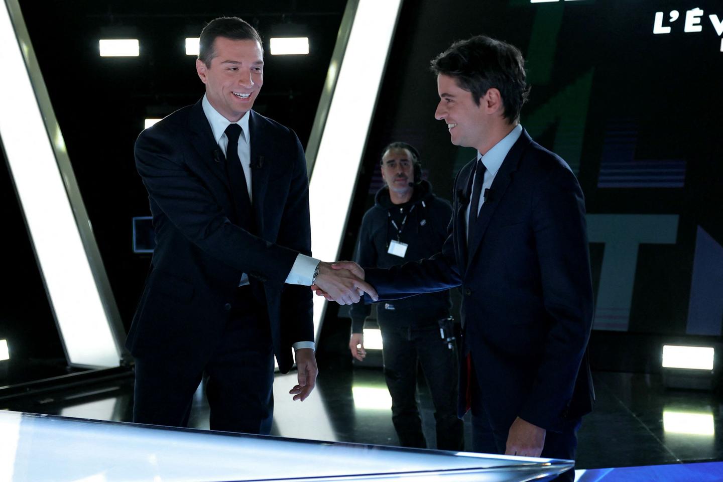 EU elections: French PM debates far right's Bardella in bid to close poll gap