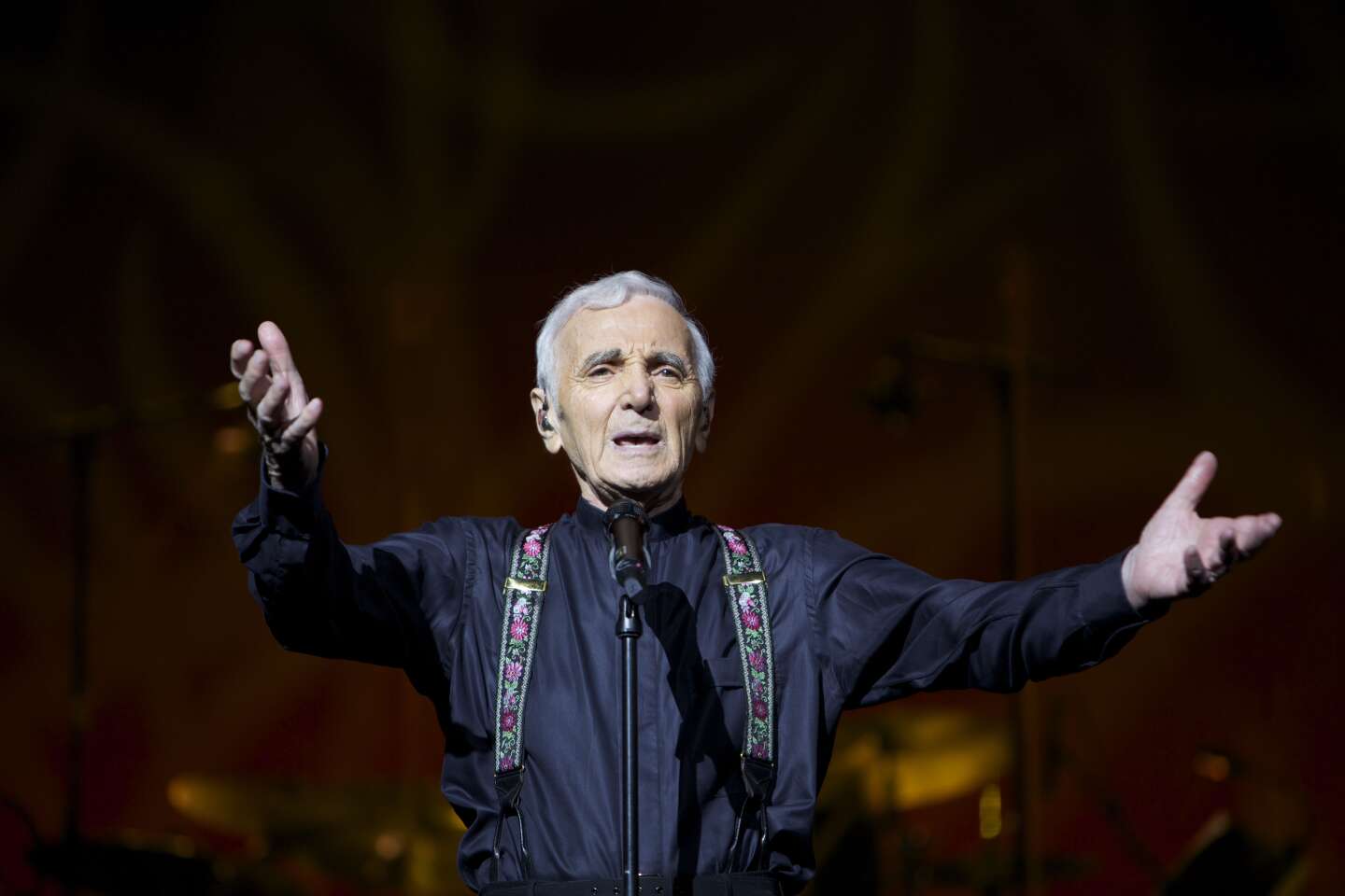 Regarder la vidéo Tout l’art de Charles Aznavour dans un coffret de 100 CD