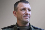 A photo of Major General Ivan Popov, commander of the 58th Army, published by the press service of the Russian Ministry of Defense on June 8, 2023.