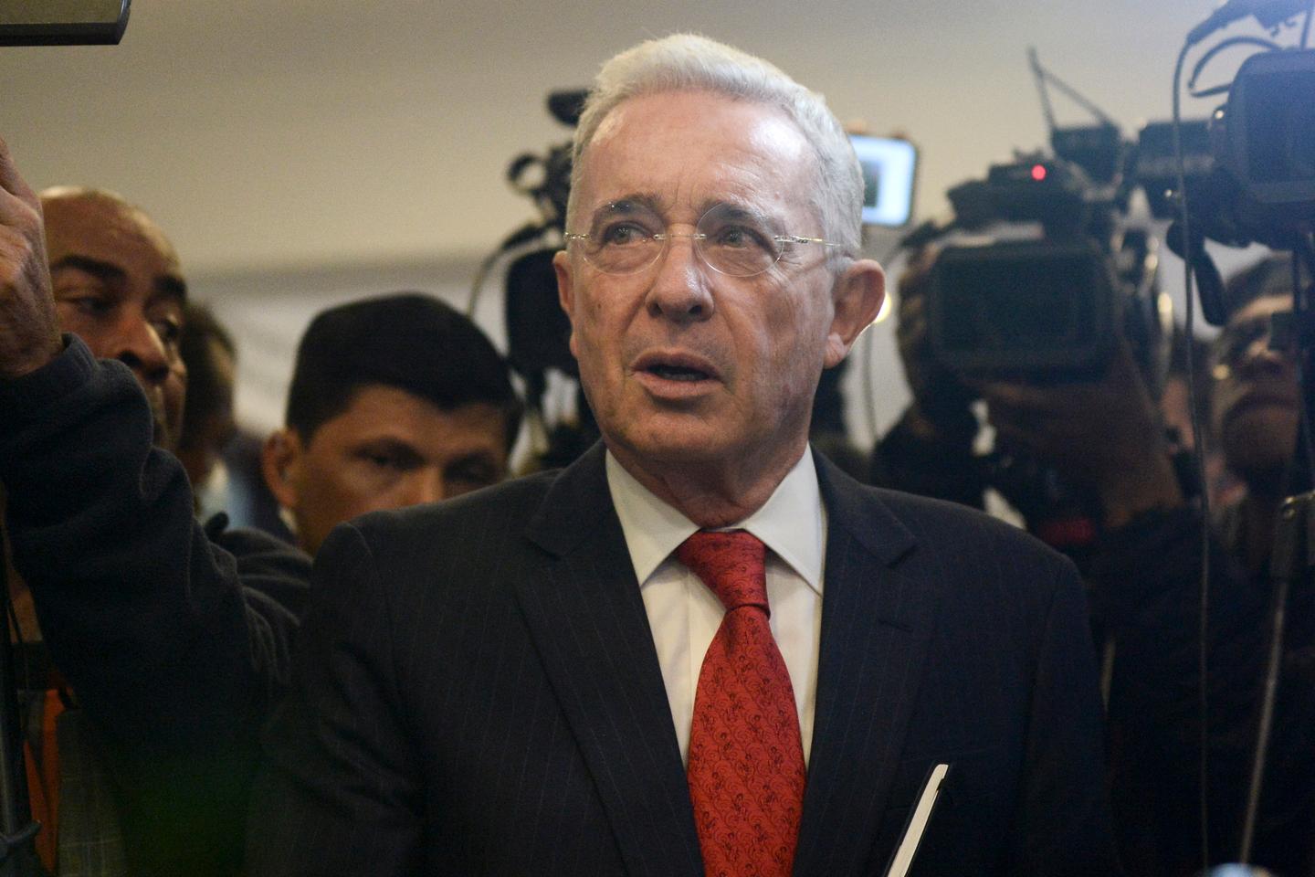 Colombia's former president Uribe charged with bribing witnesses