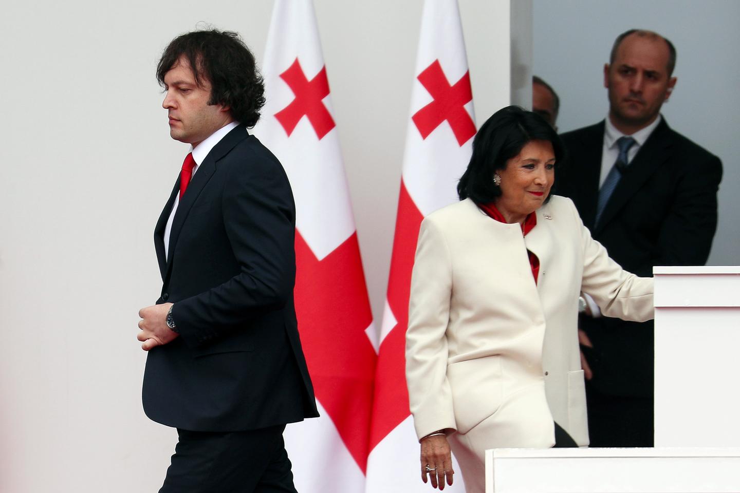Georgian parliament committee rejects presidential veto of the divisive 'foreign agents' legislation