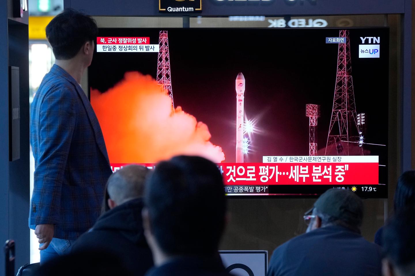 Seoul slams failed North Korea spy satellite launch