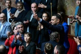 French La France Insoumise (LFI) MP Sébastien Delogu at the Assembleé Nationale in Paris on May 28, 2024.