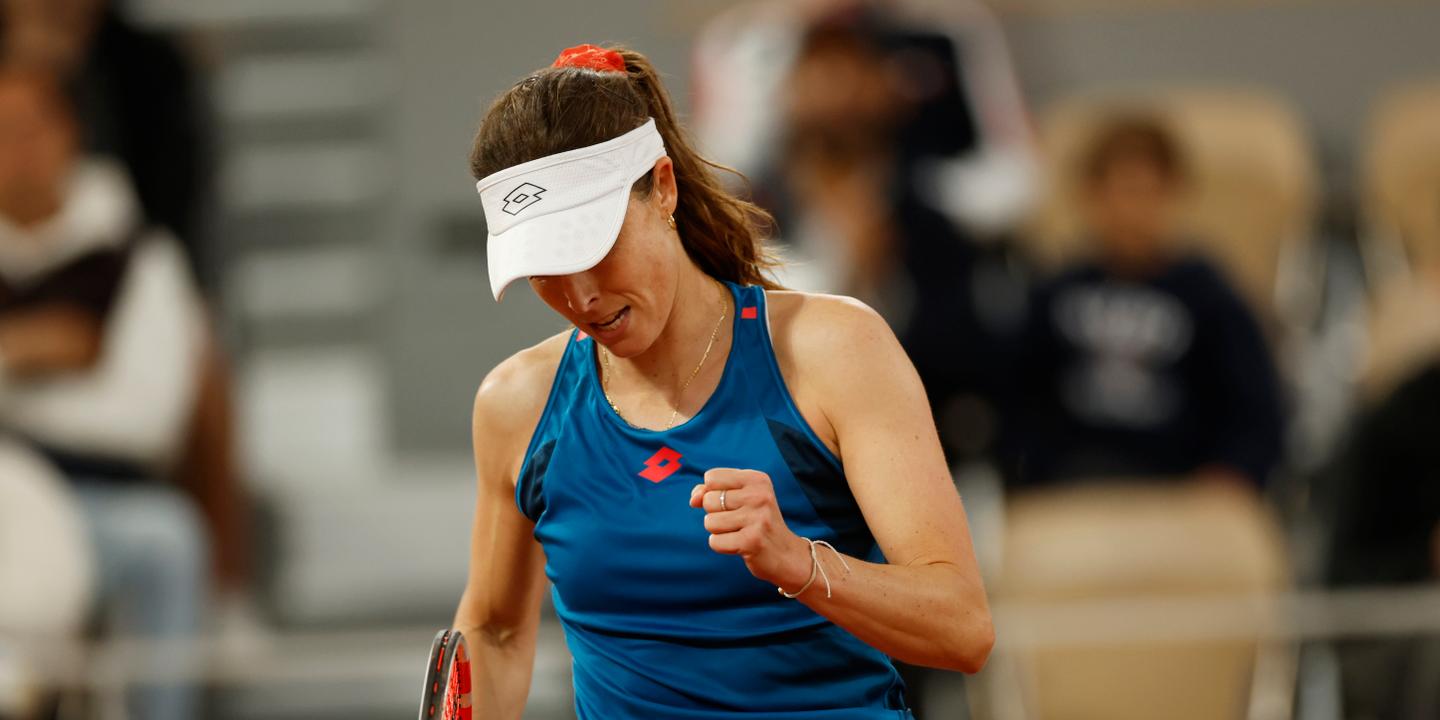 una derrota pero un trofeo de honor para Cornet, Cazaux empieza bien