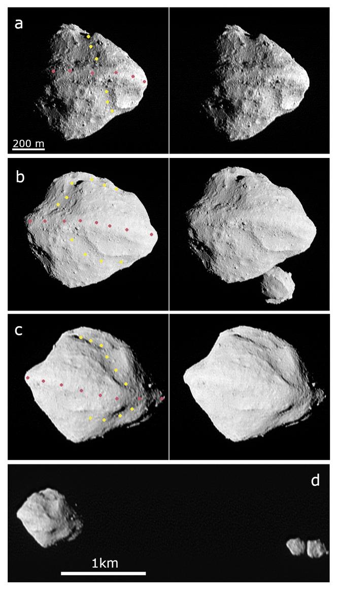 Dinkenish, uno splendido asteroide con un doppio satellite