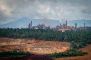 Une mine de nickel exploitée par la société minière Vale Indonesia à Sorowako, en Indonésie, le 28 juillet 2023.