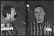 Photos d’identité de Marie-Elisa Nordmann-Cohen, prises à Auschwitz-I, le 3 février 1943.