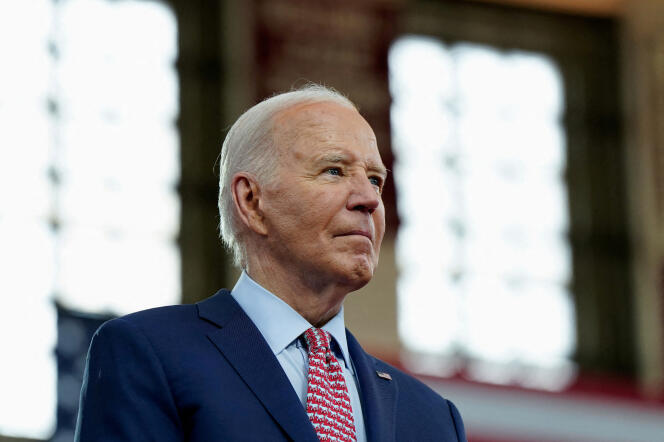 Le président américain, Joe Biden, lors d’un événement de campagne à Philadelphie, en Pennsylvanie, le 29 mai 2024.