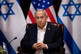 Le premier ministre israélien, Benyamin Nétanyahou, à Tel-Aviv, le 18 octobre 2023.