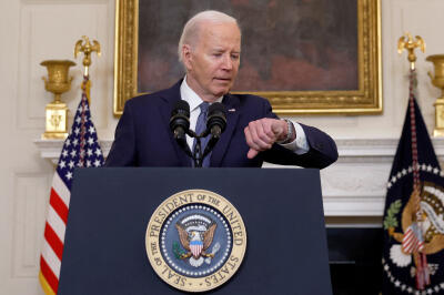 Joe Biden lors d’une conférence de presse sur la situation dans la bande de Gaza, à Washington, le 31 mai 2024.  