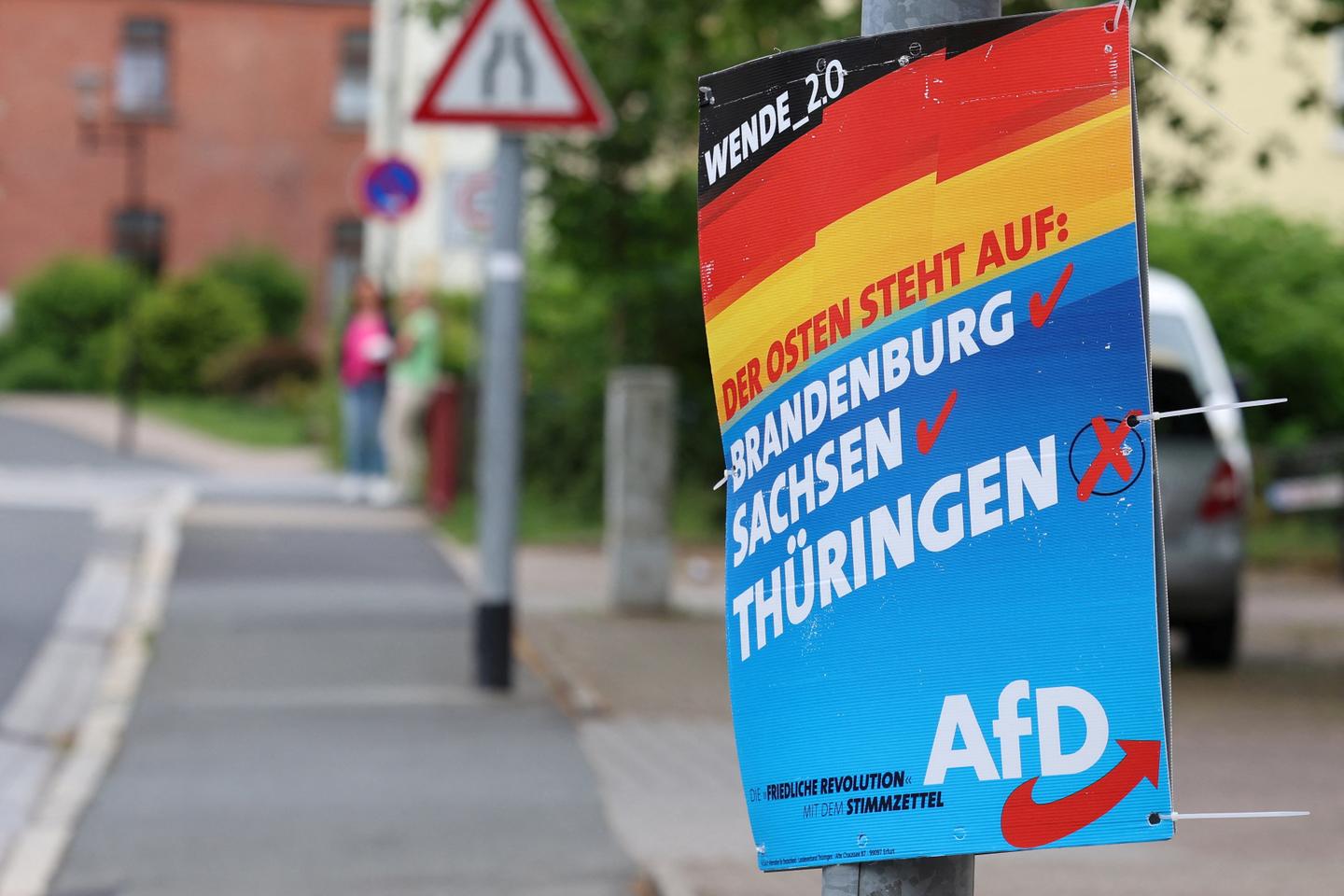 European elections highlight Germany's political divide between East and West