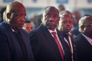 South African president Cyril Ramaphosa in Johannesburg, South Africa, June 2, 2024.