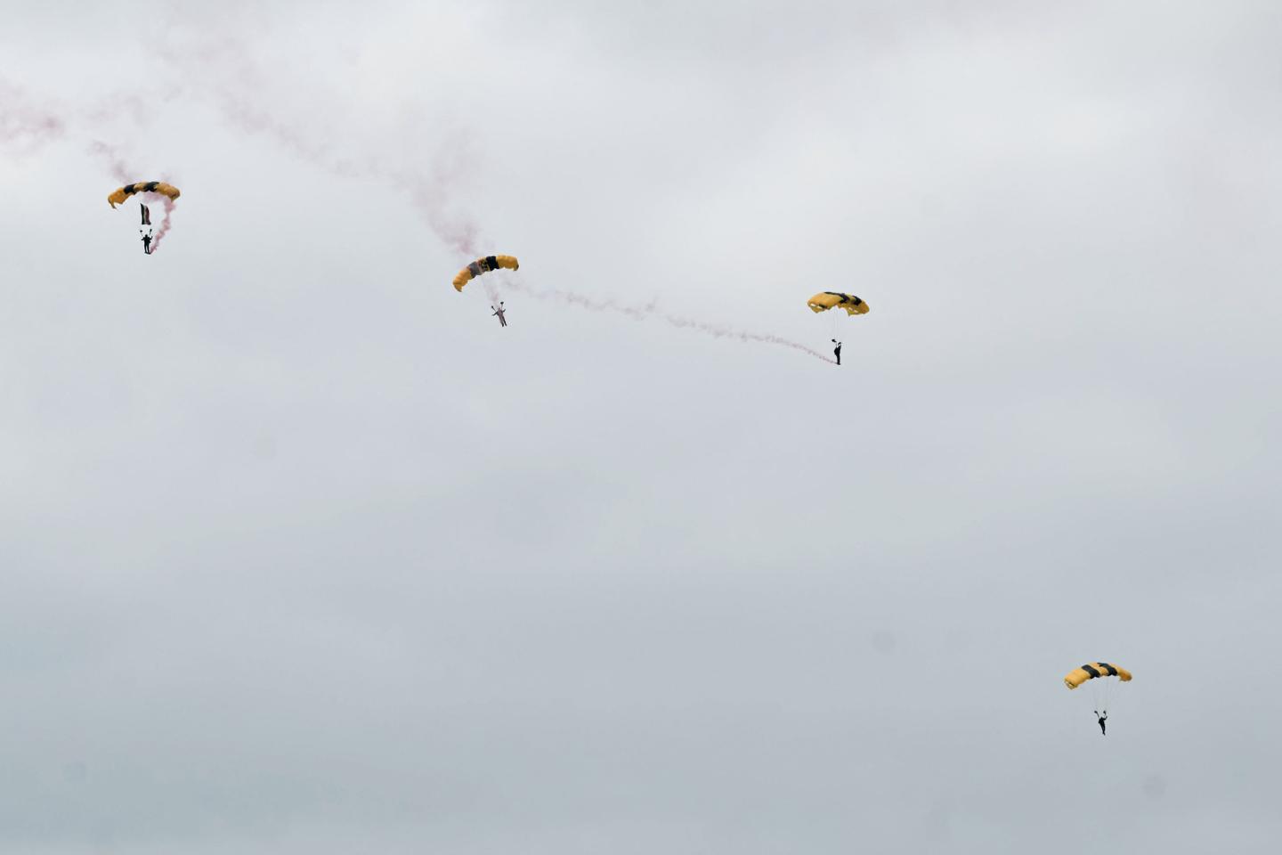 D-Day 80th anniversary week kicks off with mass parachute jump over Normandy