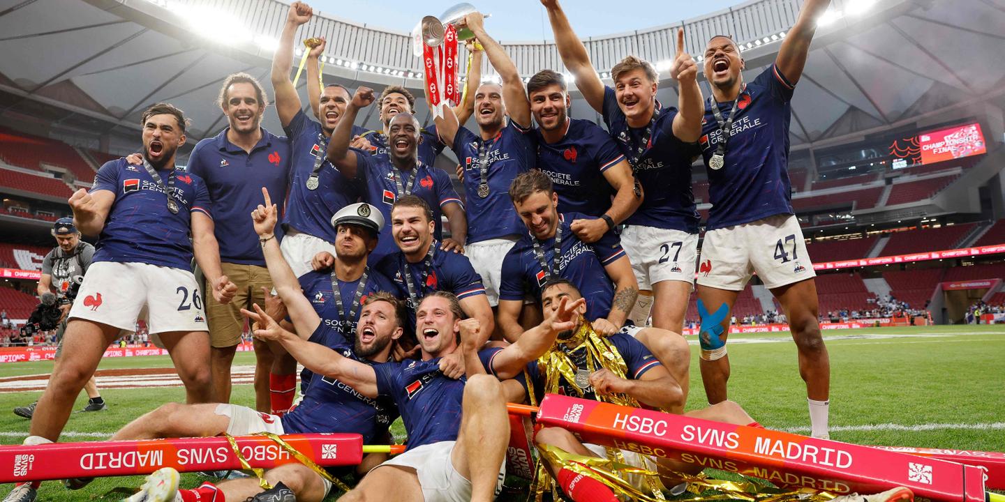 Rugby: Dupont guides France to Sevens glory