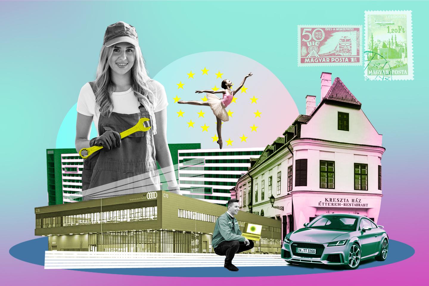In Hungary, the city of Győr has seen both EU successes and dashed hopes
