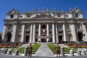 La basilique Saint-Pierre, au Vatican, le 9 avril 2023.