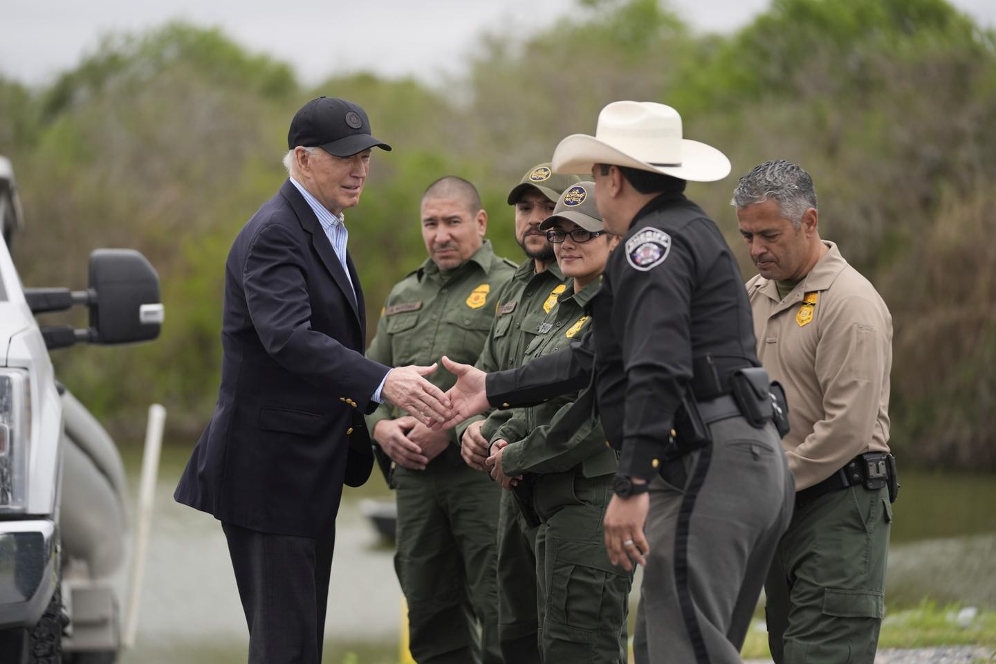 Biden, five months before US elections, shows a firm stance on immigration