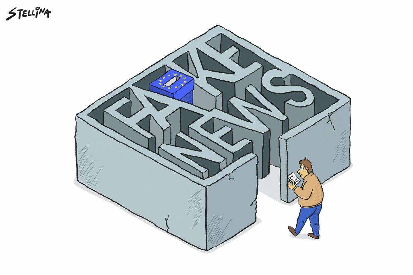 Le Monde's cartoon of the day
