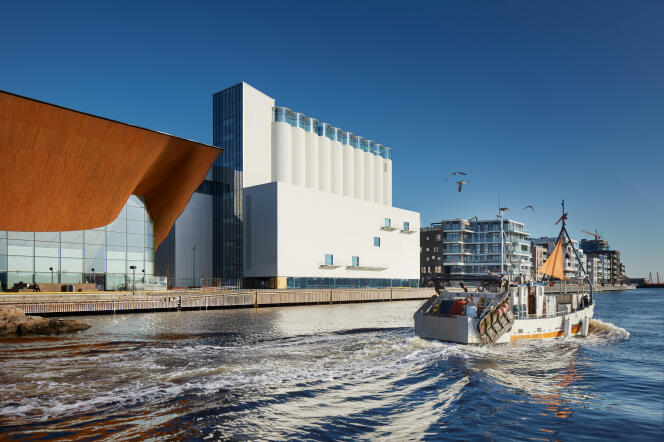 Le Kunstsilo, à Kristiansand, en Norvège, en mars 2024.