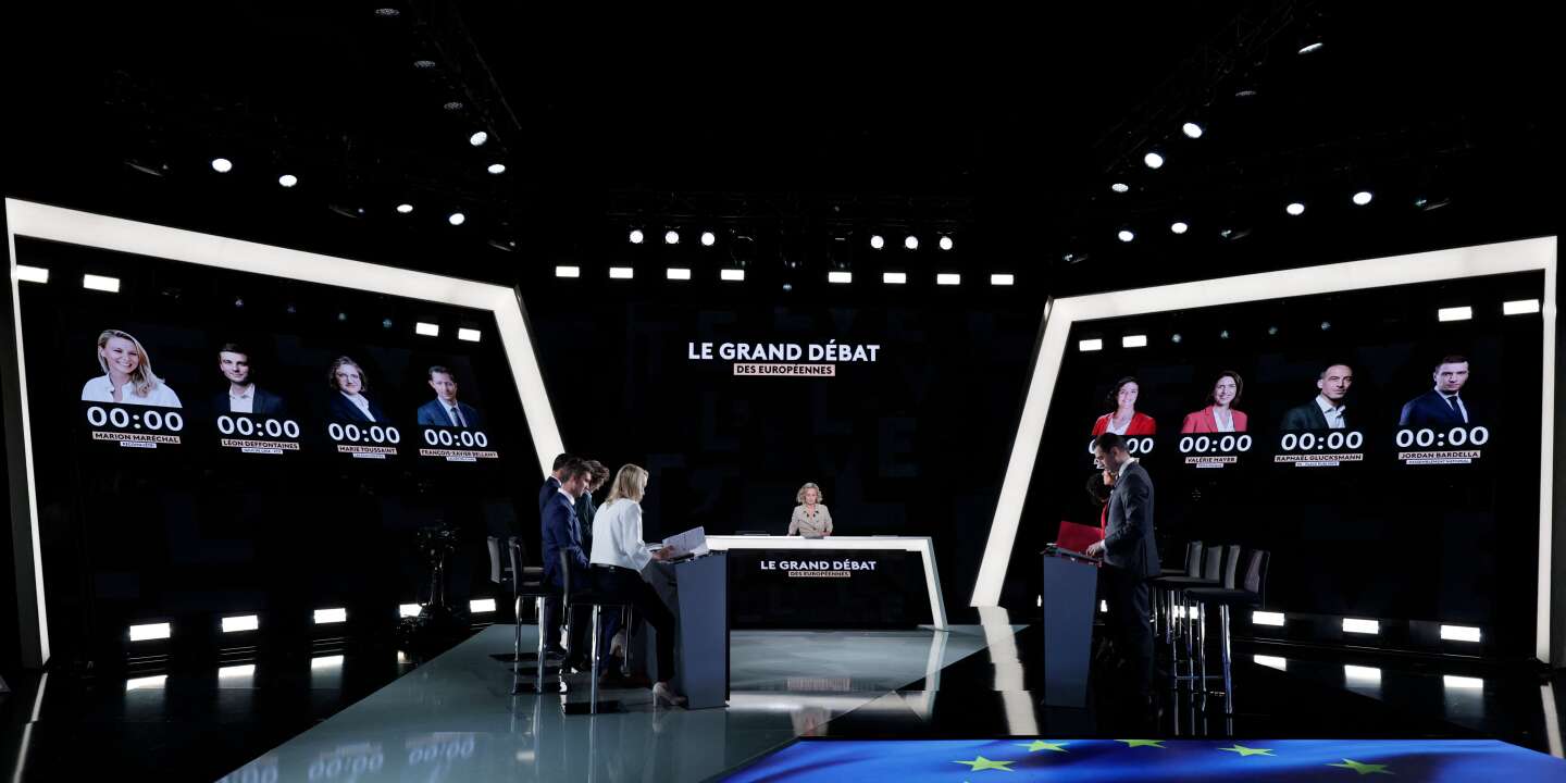 Regarder la vidéo Européennes 2024 : revivez le dernier débat entre les huit principales têtes de liste françaises