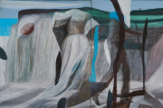 « Les Egarés » (2023-2024), huile sur toile de Marc Desgrandchamps.