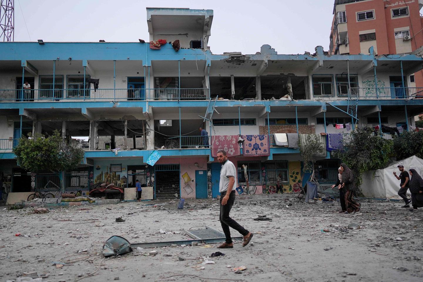 Israel-Hamas war: IDF strike on UNRWA school in Gaza kills dozens