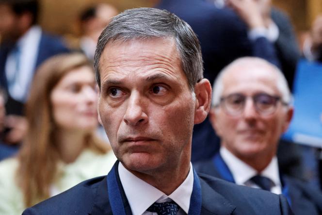 CEO of CMA-CGM Group Rodolphe Saadé attends the seventh 