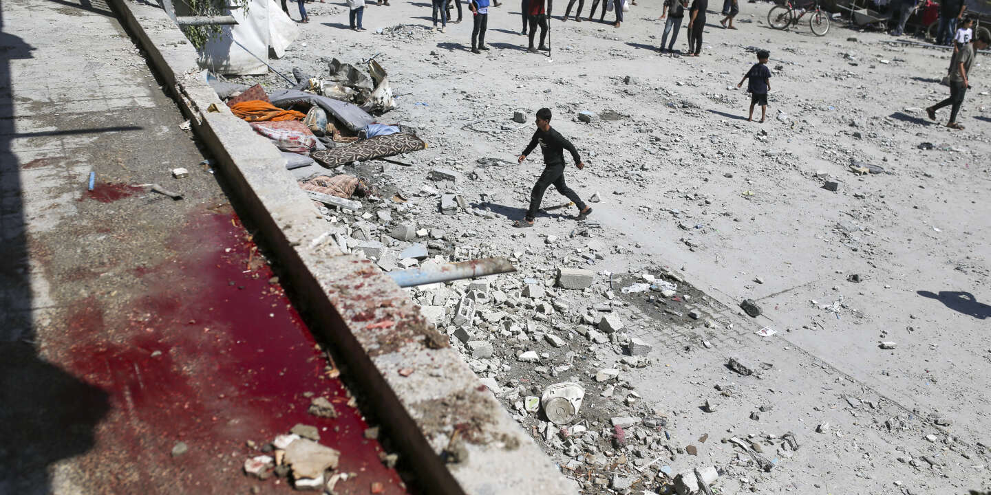 UN in Gaza  Mehr als dreißig Menschen, hauptsächlich Frauen und Kinder, starben bei einem israelischen Bombenangriff auf eine betriebene Schule