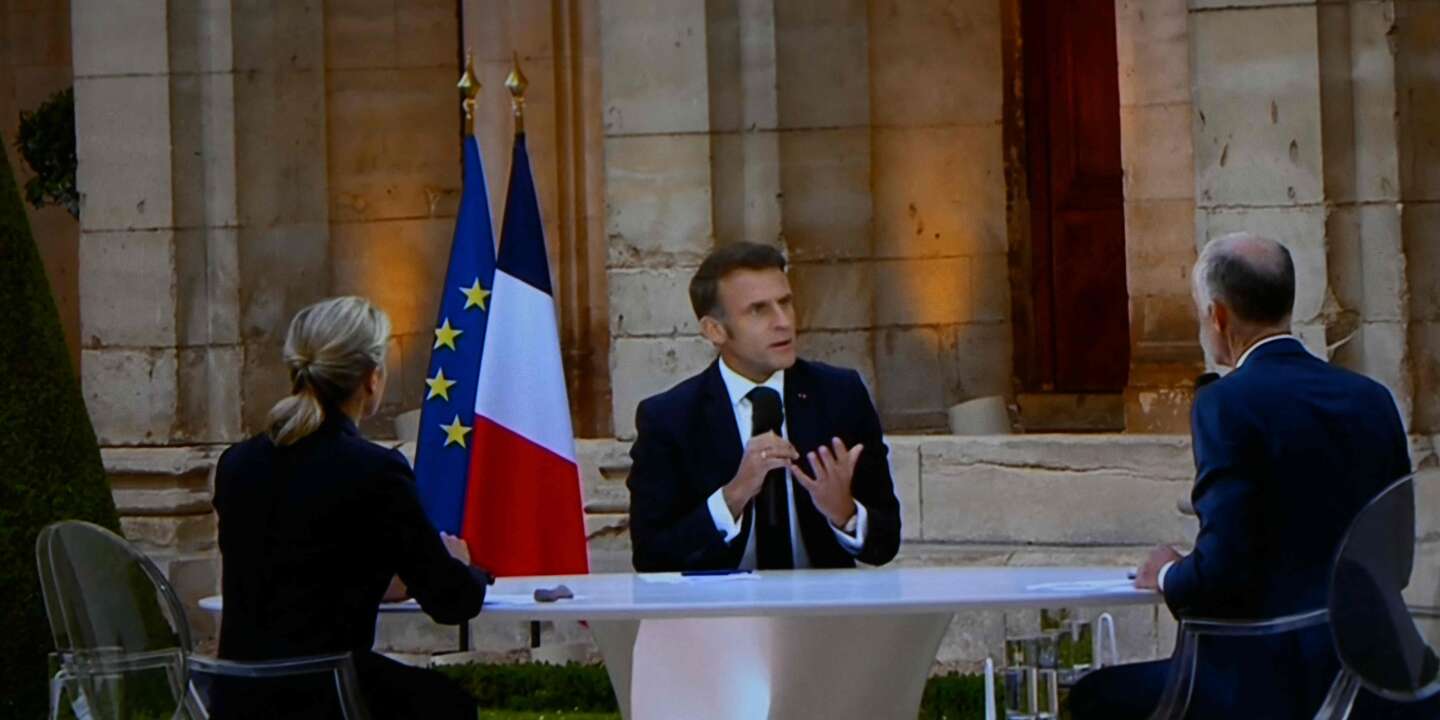 Regarder la vidéo Ce qu’il faut retenir de l’interview d’Emmanuel Macron, à trois jours des élections européennes