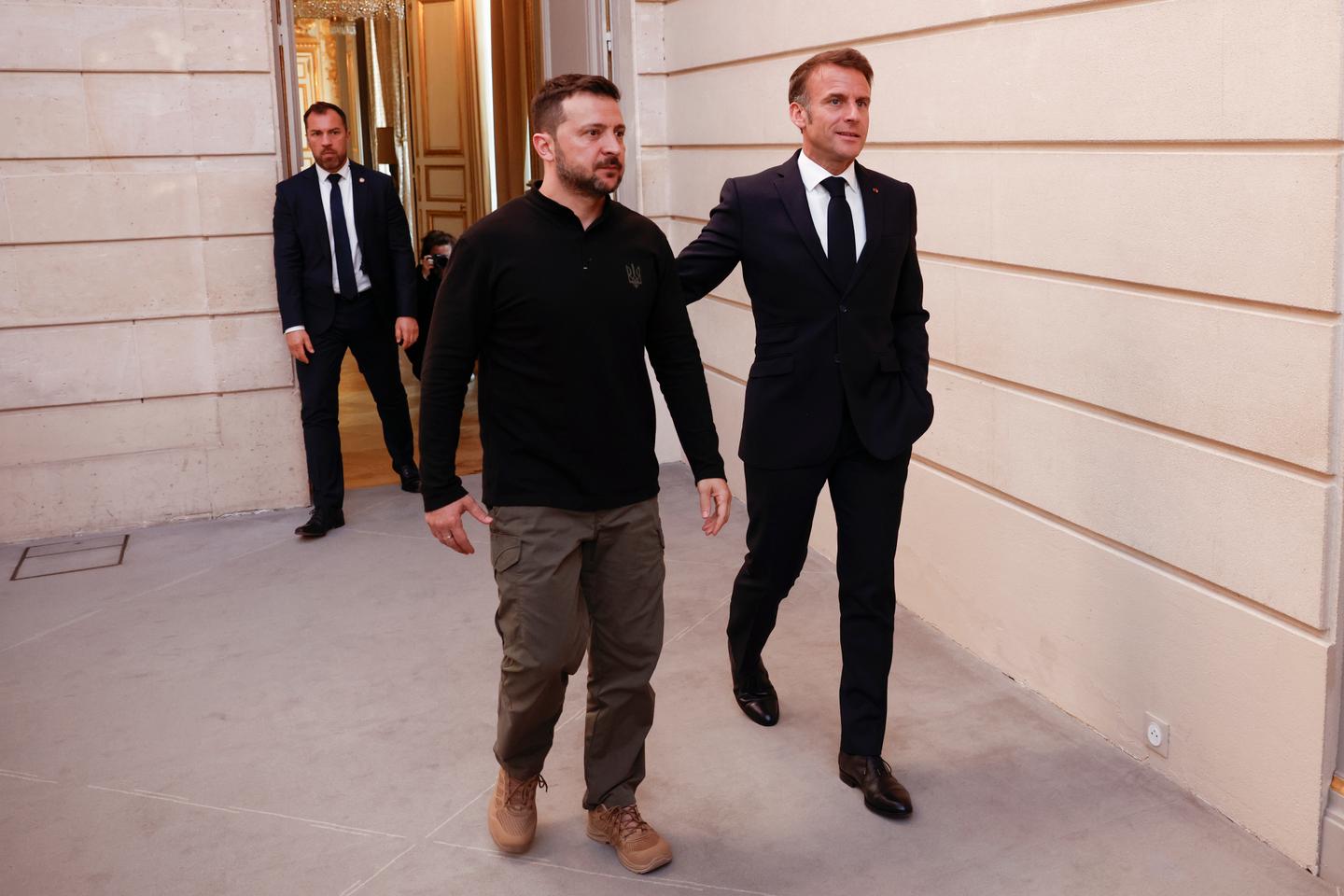 Macron vows to aid Ukraine ‘as intensely and as long as necessary’ against Russian escalation