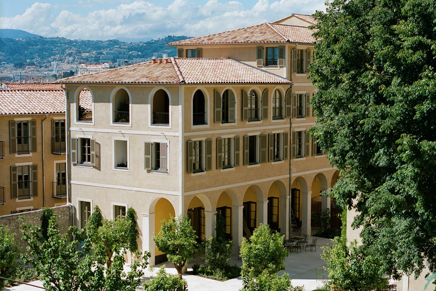 In Nice, a 17th century monastery has been converted into a five-star hotel