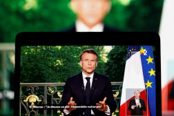 Emmanuel Macron a annoncé dissoudre l’Assemblée nationale, dimanche 9 juin 2024.