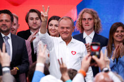 Le premier ministre polonais, Donald Tusk, à Varsovie, le 9 juin 2024.