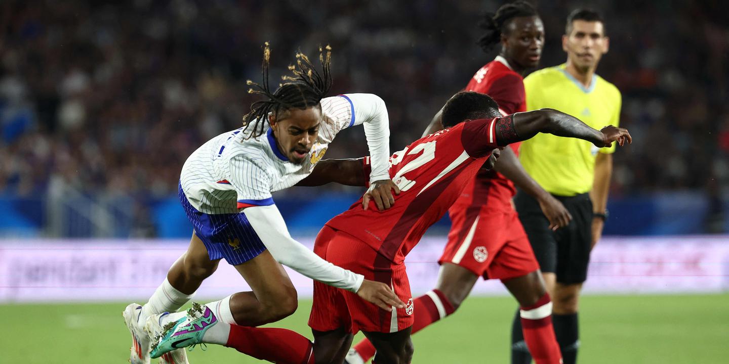 France-Canada&nbsp;: les Bleus butent sur les Canucks pour leur dernier match avant l&rsquo;Euro