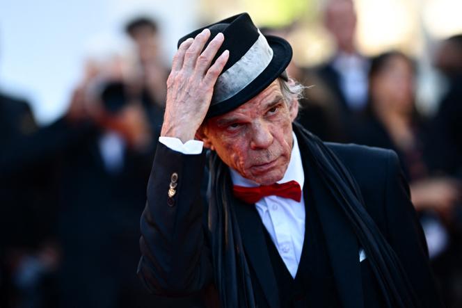 Denis Lavant, lors du Festival de Cannes, le 18 mai 2024.